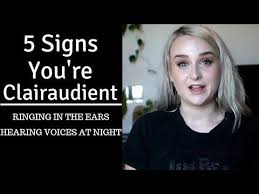 First Signs Of Clairaudience Ringing In The Ears Spiritual Youtube Clairaudience Spirituality Hearing Voices