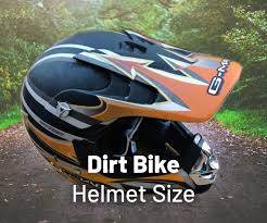 Dirt Bike Helmet Size Chart Complete Guide Motoshark Com