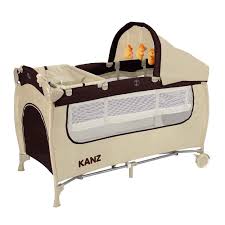 Kanz Hurley Max Park Yatak 60x120 Kahverengi Ilke Bebe