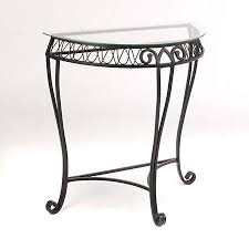 Demilune Loop Console Table Kirklands Console Table Black Console Table Table
