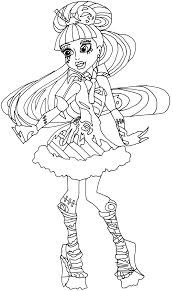 Download these free printable coloring sheets and give your kid the chance to spend time with abby, catty noir, deuce, frankie stein, ghoulia yelps, lagoona and all other. Free Printable Monster High Coloring Pages Ausmalbilder Ausmalen Malvorlagen