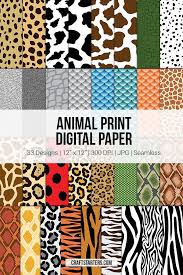 Free Animal Print Digital Paper Free Scrapbook Paper Digital Paper Free Digital Paper Freebie