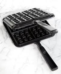 Nordic ware 01890 egg waffle pan. Nordic Ware Original Stovetop Belgian Waffle Maker Reviews Bakeware Kitchen Macy S