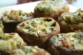 Plat Vegetarien Description Champignon Farci Au Brie Recettehealthy Https Madam Plat Vegetarien Champignons Farcis Recette Champignons Farcis