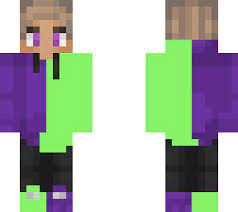 Even if you don't post your own creations, we appreciate feedback on ours. Green And Purpled Purpled Skin Minecraft Skin