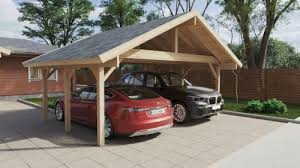 Metal garage carport combo buildings. Holz Carport Henley Xl 5 X 6 M Hansagarten24 Carport Holz Holzgarage Carports