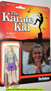 The karate kid is the tale of daniel laruso (ralph macchio), a young man who, on the heels of his mother's finding a new job, is uprooted from newark on many levels, the karate kid is an uplifting movie. Reaction Figures Karate Kid Ali Mills Funko Toys Action Super 7 Moc Karate Kid Funko Toys Karate