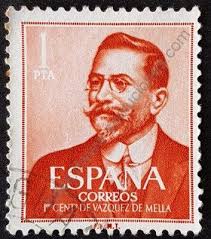 Juan Vázquez Mella sello España 1961 - Filatelia: Sellos y Estampillas |  Sellos, Sellos postales, Sellos de españa