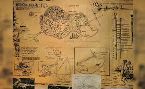 The Mystery Of Oak Island The Laginas Got Their Hands On A French Map Dating Back To 1647 They Realiz Oak Island Mystery Oak Island Oak Island Treasure Found