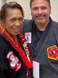 Aloha! Hope you're all well. Thank you for my lesson this morning Coach  @thor818 And a thank you to all of my martial-arts teachers  @mestre_amen_santo_ @malia.dacascos.bernal @sifual #KruPuk #jianghaoquan  #muohuishen I am