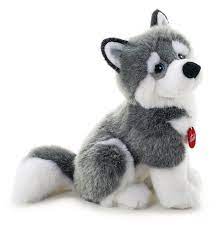 Pluszak Pies Husky Marcus 34 Cm Zabawki Maskotki Pluszaki Maskotki Uniwersalne Zabawki Zabawa Z Wolf Stuffed Animal Animal Plush Toys Plush Animals