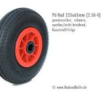 PU-Rad (Polyurethan) 225x65 mm (2.50-4)