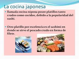 Lo más importante es utilizar productos frescos y de calidad. Cocina Japonesa
