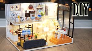See more ideas about miniature diy, miniatures, dollhouse miniatures. Diy Miniature Dollhouse Kit The Girlish Dream With Two Bedroom Youtube