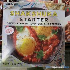 Shakshuka with spinach and lamb meatballs recipe. Trader Joes Shakshuka Starter Jpg The Impulsive Buy