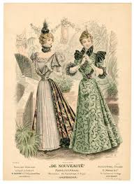 1895 1898 Plate 125 Fashion Plates Victorian Fashion 19th Century Fashion