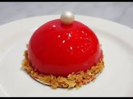 تحلية بنكهة الفراولة و قلاصاج ميروار راقية و سهلة من محل حلويات الاميرة هشام للطبخ Youtube Desserts Food Dishes