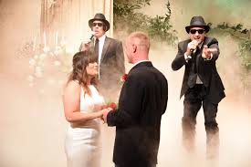 Blues Brothers Wedding In 2020 Las Vegas Bride Elvis Wedding Vegas Bride