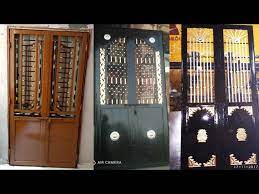 Our readymade doors are strong and comes with 5 years of warranty. Iron Main Door Designs For Home In India Iron Door Designs For Home Ii Iron Doors Youtube