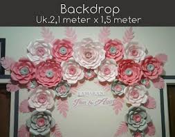 18th birthday debut invitation background pink; 40 Trend Terbaru Paper Flower Dekorasi Lamaran Simple Schluman Art