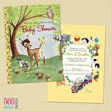 Golden Books Baby Shower Invite Love This Especially For A Book Themed Shower Baby Shower Book Book Baby Shower Invitation Golden Book Baby Shower