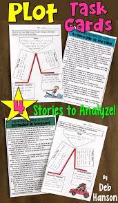 Plot Task Cards Or Worksheets Task Cards Teaching Plot Teaching Plot Structure