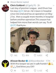 Liverpool goalkeeper alisson becker is mourning the loss of his father, who drowned in lavras do sul, brazil near the border with uruguay. Proud To Say Not Just A Club We Are A Family Also What A Humble Man Alisson Becker Liverpoolfc