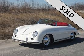 With the 356a came a larger 1582 cc engine. 1955 Porsche 356 Speedster For Sale Automotive Restorations Inc Automotive Restorations Inc