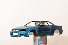 カー モデル 筆 塗り