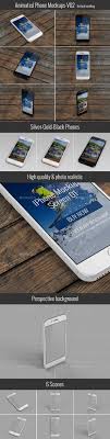 Animated Phone Mock Up V02 Vertical Scrolling Phone Mockup Mockup Graphic Design Templates