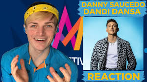 Till final från deltävling 1 gick dandi dansa med danny saucedo. Danny Saucedo Dandi Dansa Reaction Melodifestivalen 2021 Youtube