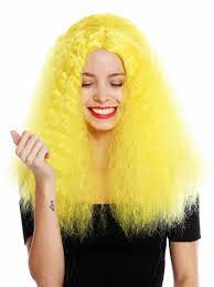 Here are smart hair care tips from the pros at matrix, for caring for all kinds of natural curls. Women S Quality Wig Long Very Voluminous Frizzy Curls Middle Parting Yellow Yzf 7304 T2104