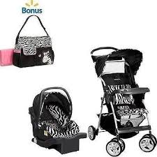 Zebra Stroller Car Seat Lot Plus Diaper Bag Girl Baby Animal Print Travel System Girl Diaper Bag Baby Strollers Baby Bundles