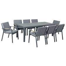 Enter your email address to receive alerts when we have new listings available for 8 seater dining table and chairs uk. Kettler Paros 8 Seater Garden Dining Table And Chairs Set Grey At John Lewis Partners