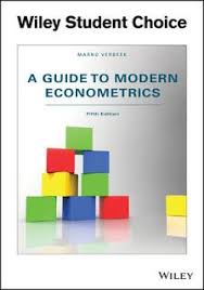 Solution Manual For A Guide To Modern Econometrics 5e Verbeek Solution Manual Solutions Test Bank Study Hard