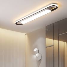 (12) — write a review. Modernism Linear Flush Mount Lighting Metal Integrated Led Ceiling Light Fixture In White Beautifulhalo Com