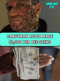 Candyman Actor Stung by Bees for $1,000 Per Sting