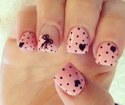Cat nails are super easy to create and totally super cute! 50 Different Polka Dots Nail Art Ideas That Anyone Can Diy