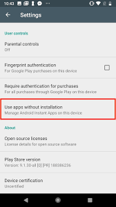 You can go to app manager and reset all google apps to their factory states and update them once they are functional. Google Play Instant Apps Games Not Working Check These Settings Android Gadget Hacks