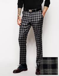 Black And White Check Pants Mens Found On Bing From Www Lyst Com Mens Plaid Pants Mens Outfits Mens Fashion Smart