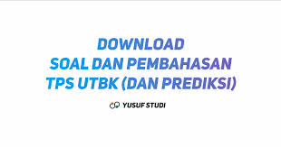 Utbk, soal utbk 2020, prediksi soal utbk tps 2020, sbmptn 2020, soal tka saintek, download soal utbk, soal tps utbk, contoh soal utbk tps, soal tps. Download Soal Dan Pembahasan Tps Utbk 2020 Yusuf Studi