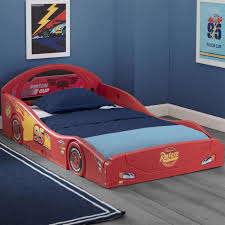 Easily convertible, it goes from a toddler bed to a twin bed by switching out a crib mattress for a twin mattress. Disney Pixar Cars 3d Toddler Bed Delta Children