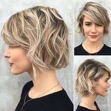 Maybe you would like to learn more about one of these? 53 New Hairstyles For Round Faces That Ll Trend In 2021 Choppy Bob Hairstyles Short Hair With Bangs Thick Hair Styles