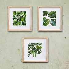 Framed leaves garden pictures leaf shapes picture frames clay ceramics country floral portrait frames. Wallmantra Set Of 3 Tropical Natural Leaf Framed Wall Painting Synthetic Wood Wall Hanging Break Resistant Clear Acrylic Glass Gloss High Definition Print Natural Wood Color 30cm X 30cm Each Buy Online In Dominica At Dominica Desertcart Com