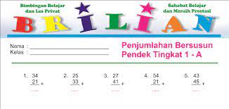 Dan pada kesempatan kali ini kami akan membahas soal matematika kelas 1 sd. Soal Penjumlahan Bersusun Pendek Level 1 3 Bisa Didownload Bimbel Brilian