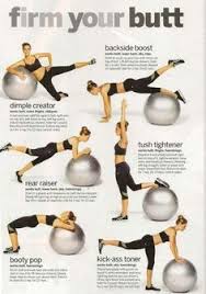 30 Day Abs Challenge Ball Exercises Stability Ball Exercises Exercise