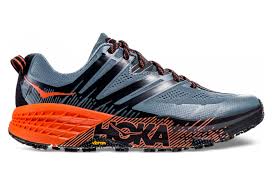 hoka one one speedgoat 3 grey orange men