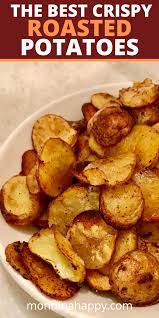 The Best Crispy Roasted Potatoes Recipe Roasted Potato Recipes Recipes Roasted Potatoes