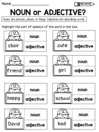 Don't use a plural pronoun (like they ) for a collective noun. Parts Of Speech Nouns And Verbs Worksheets Nouns And Adjectives Nouns Verbs Adjectives