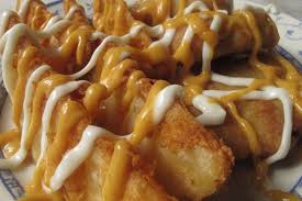 If you're looking for a fun twist on your favorite mashed potato recipe, try these mashed potato and gravy bombs. Resepi Cheesy Wedges Home Facebook
